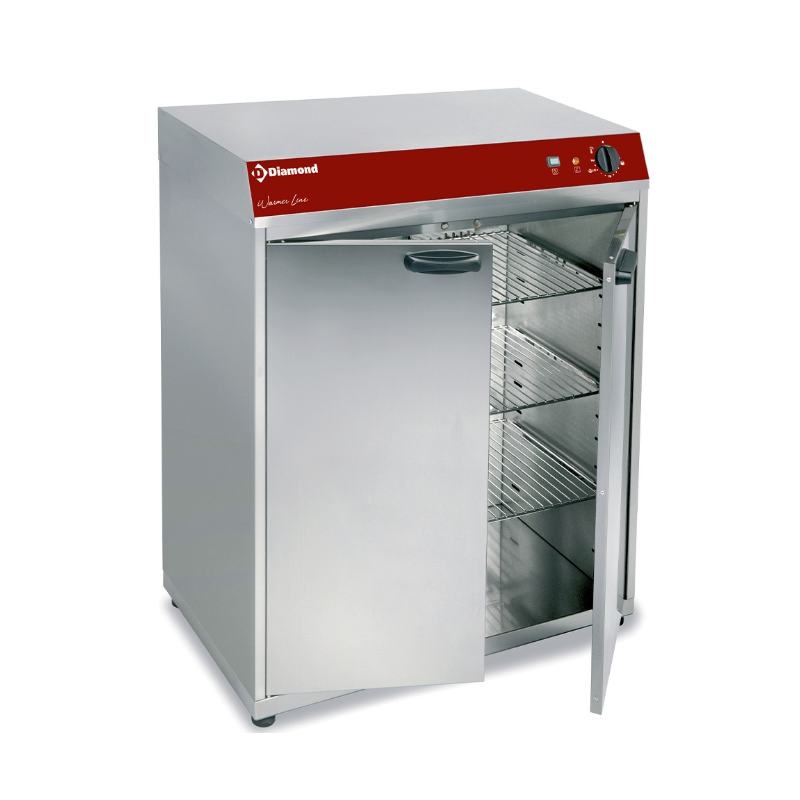 Armoire chauffante mobile grand format pro chauffe assiette maintien chaud plat