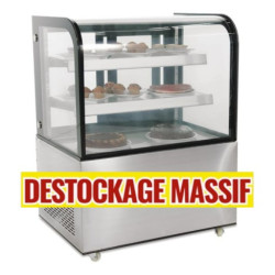 Vitrine 3 niveaux pâtissière matériel chr déstockage promo
