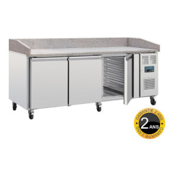 Comptoir réfrigéré 3 portes GRANIT Tropicalisé matériel CHR occasion prix déstockage