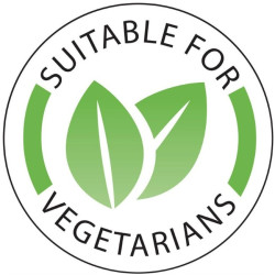 étiquette de signalisation végétarien sans viande allergène