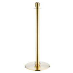Barrière en métal pour entrée d'établissement poteaux file d'attente