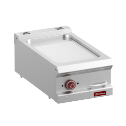 Plancha lisse Chrome Electrique 400 à poser professionnelle