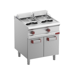 Friteuse Electrique 2 x 13 Litres matériel pro occasion déstockage friteuse sur placard