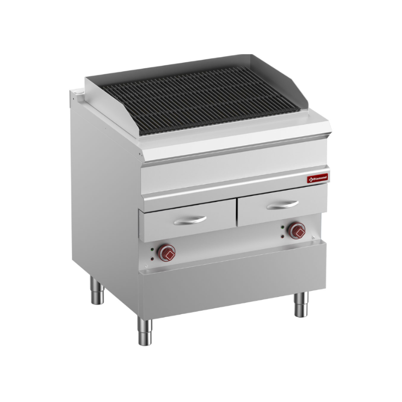 grill pierre de lave à gaz