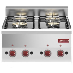 Quatre Feux Gaz L600 x P600
matériel pro occasion déstockage quatre feux gaz