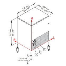 Machine à glaçon pro matériel chr prix déstockage