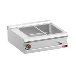 Grand bain marie format 2/1 pour cuisine professionnelle et collectivité matériel Hôtel café restaurant