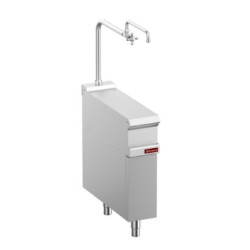 point d'eau colonne pour ligne de cuisson professionnelle