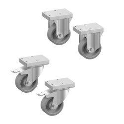 Kit roues pour module de cuisson 700
