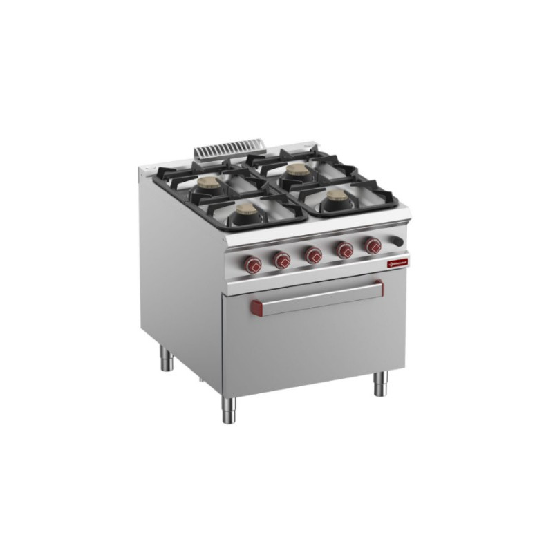 gazinière P900 professionnelle pour collectivité cantine scolaire matériel CHR pro