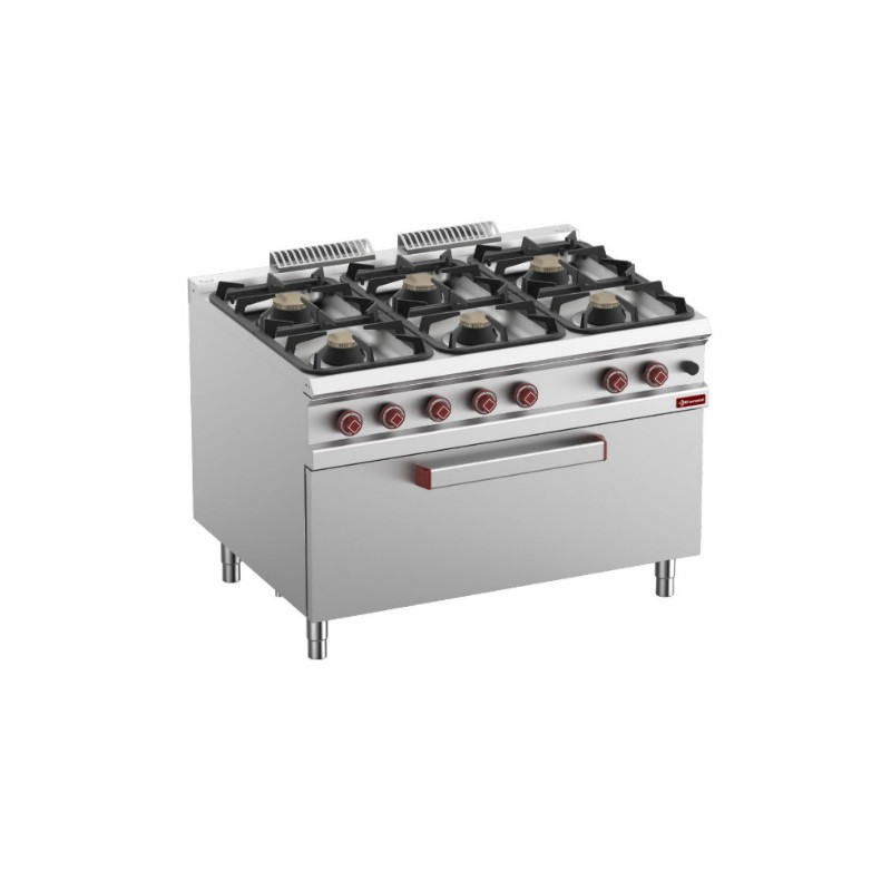 gazinière pro pour grande cuisine professionnelle matériel pour restaurateur et laboratoire de production