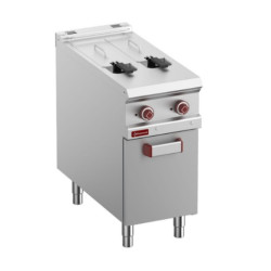 Friteuse 2 x 8L 400V sur armoire P900