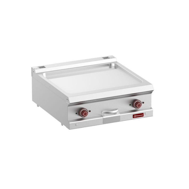 Plancha lisse Chrome électrique  700 à poser grande cuisine pro matériel CHR professionnel Plancha lisse Chrome électrique  700 à poser grande cuisine pro matériel CHR professionnel
