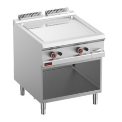 Plancha L800 Chrome Gaz sur pieds P900