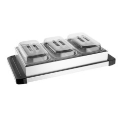 saladette chauffante pour maintien au chaud buffet ou hôtel matériel pro CHR