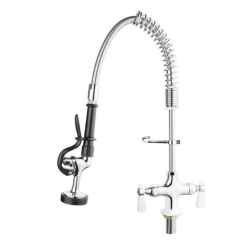 douchette pro pour plonge inox restaurant laverie laboratoire
matériel pro occasion déstockage   douchette vaisselle compact