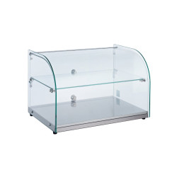 vitrine neutre exposition produit température ambiante matériel resto occasion 2 etages