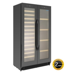 Armoire de stockage vin 2 portes matériel pro CHR pour les restaurateur et épicerie