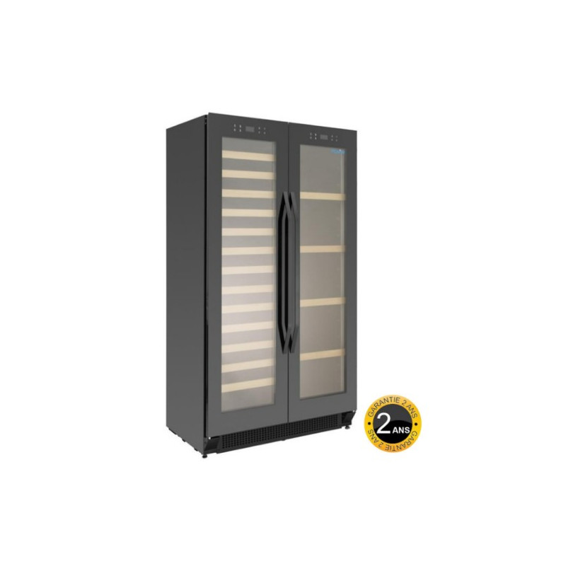 Armoire de stockage vin 2 portes matériel pro CHR pour les restaurateur et épicerie
