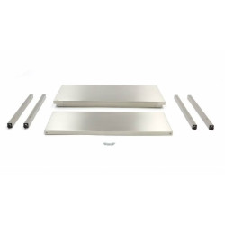 plan de travail acier inox prix déstockage pour restaurant pizzeria snack