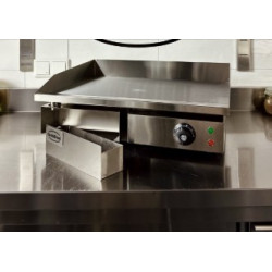plaque de cuisson acier professionnelle plancha 230V équipement CHR