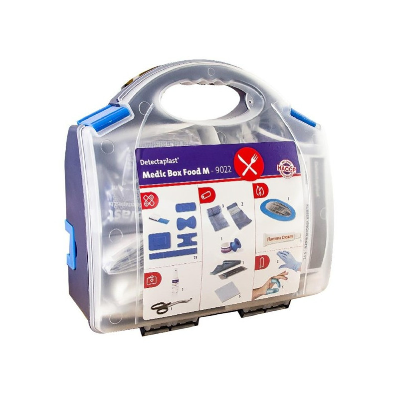 trousse premier soins pour cuisine professionnelle matériel CHR aux normes HACCP