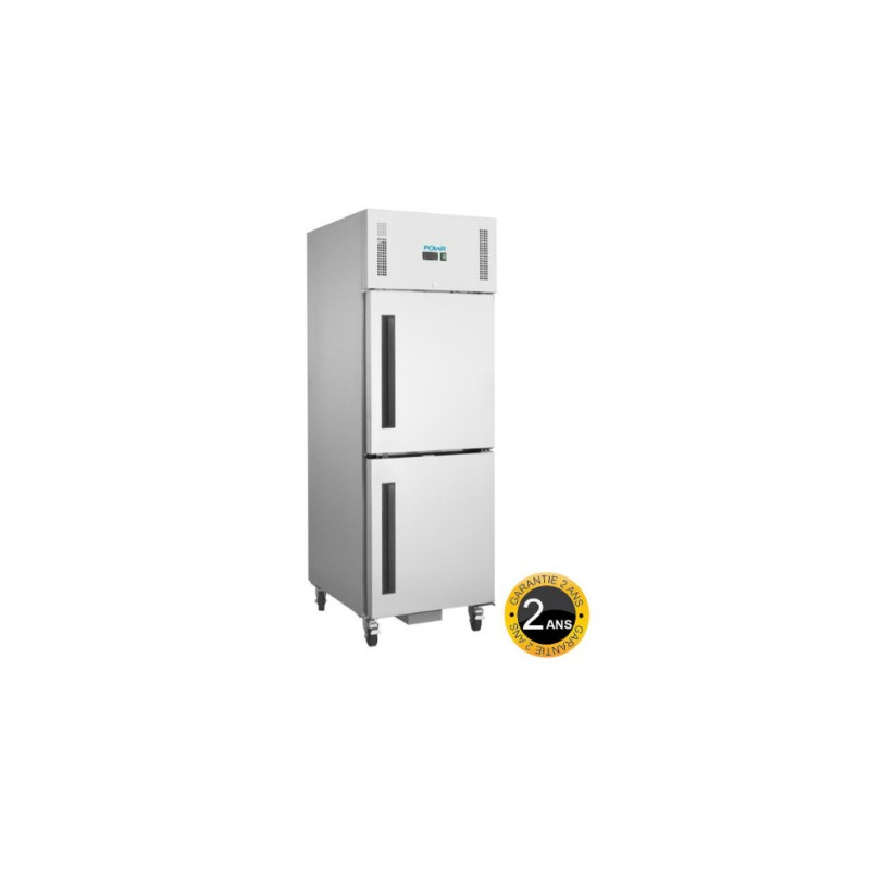Armoire positive bi zone frigo de cuisine professionnelle CHR pour restaurateur