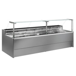 gondole d'exposition alimentaire super performante pour tous types d'aliments