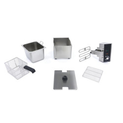 frite de table électrique 8L sans vidange panier 1kg frite semi pro usage modéré matériel CHR