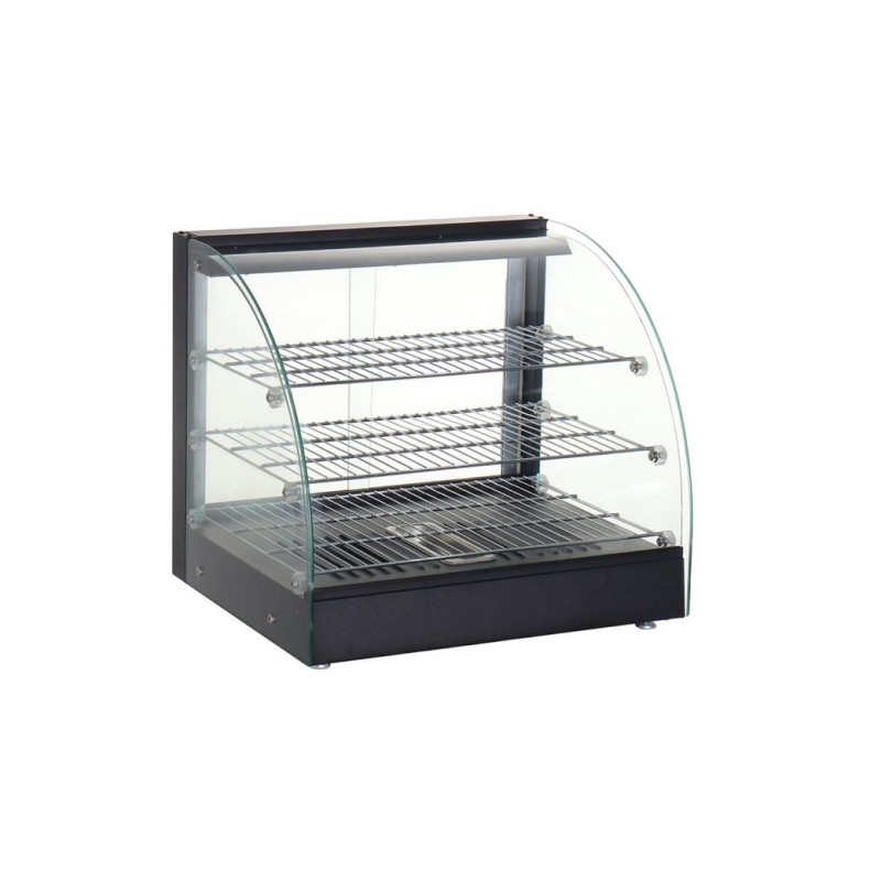vitrine chauffante compact de comptoir pour brasserie équipement CHR pro déstockage prix
