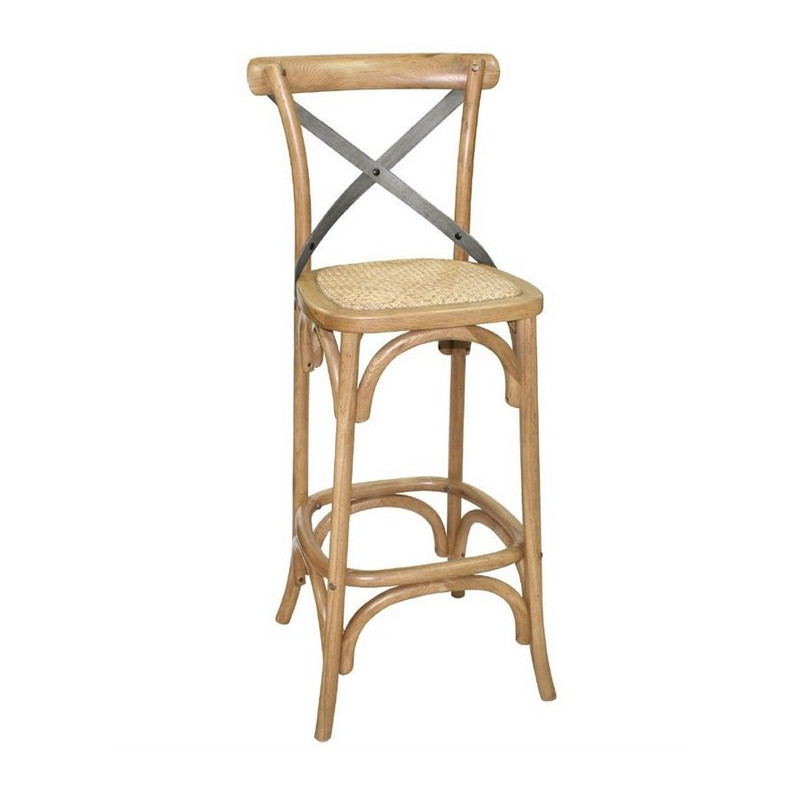 tabouret de bistro en bois mobilier CHR professionnel chaise haute pour mange debout