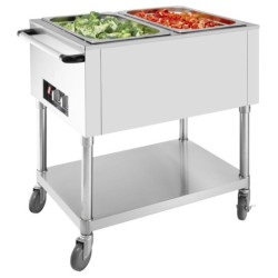 bain marie mobile thermique à chauffage à sec sans eau