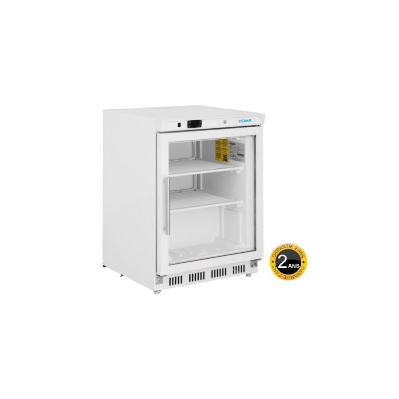 vitrine négative de comptoir pour le stockage des pots de glace