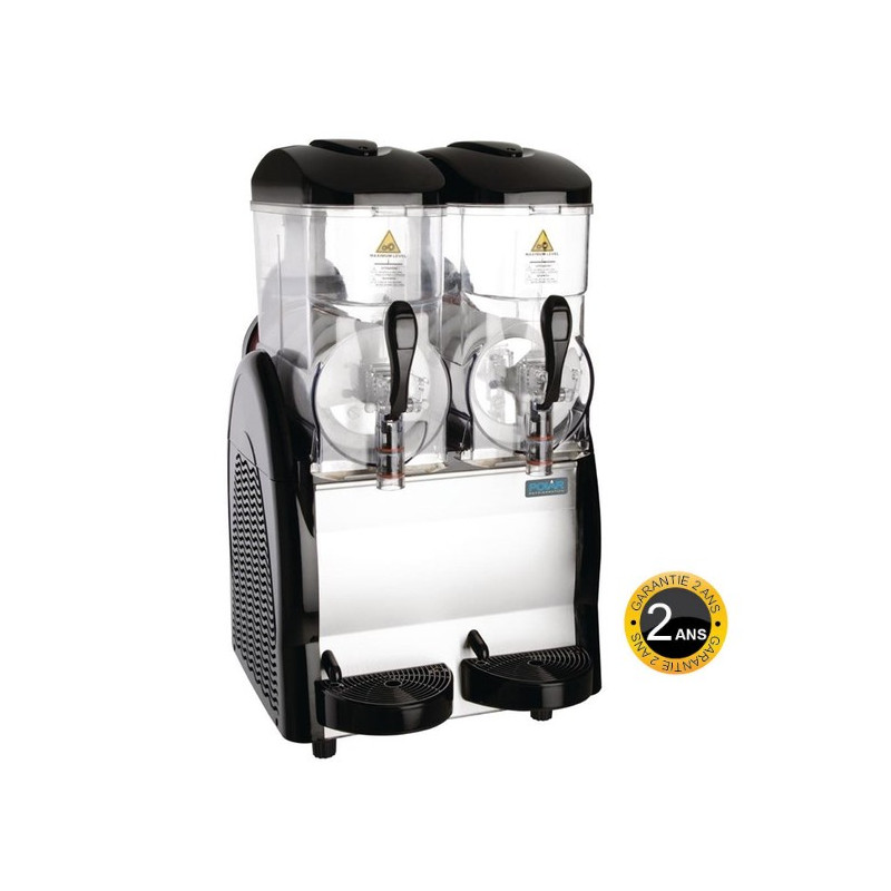 double machine à granita appareil froid professionnel CHR