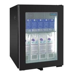 stockage brique de lait vitrine froide à poser sur table