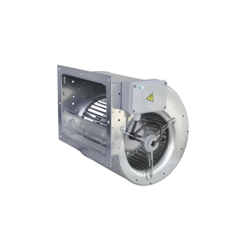 Moteur escargot à installer dans un caisson déporté pour les hottes de cuisines professionnelles CHR.