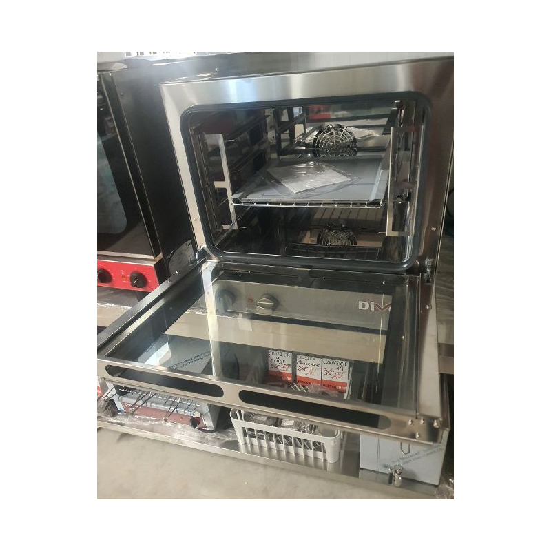 four compact 230v à cuisson convection pour petite cuisine et food truck