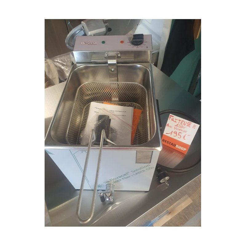 friteuse de table déstockage petit prix matériel CHR restaurant
