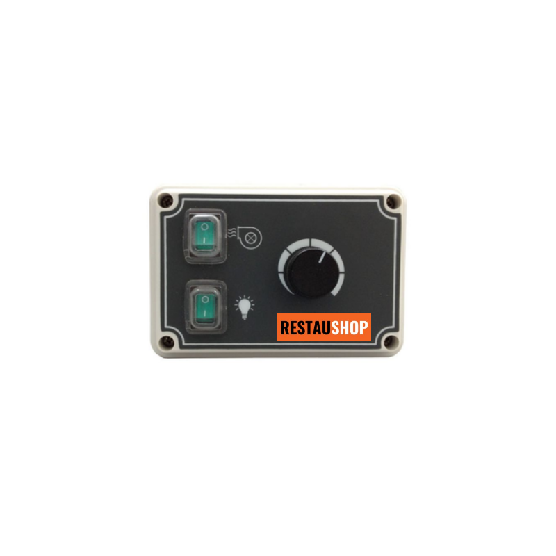 Variateur de vitesse pour les moteurs inférieur à 4.5A dans une hotte de restaurant et locaux CHR.