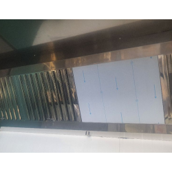 Pièce détachée pour les hottes professionnelles, plaque obturateur d'air.