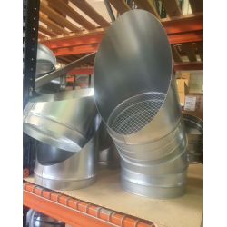 sifflet de sortie extérieur façade pour réseau de ventilation hotte professionnelle restaurant