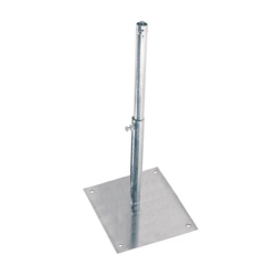 pieds support en galva fixation gaine de ventilation professionnelle