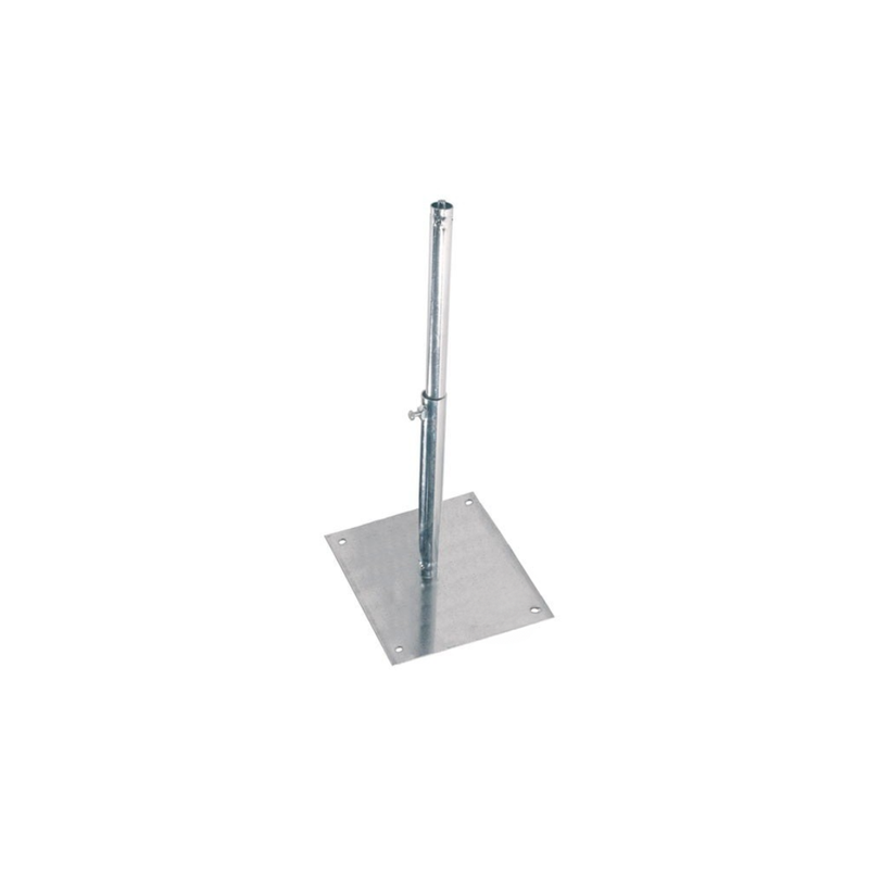 pieds support en galva fixation gaine de ventilation professionnelle