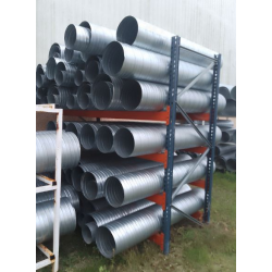 Conduit rigide pour le réseau d’extraction d'air et fumées pour les cuisines de restaurant.