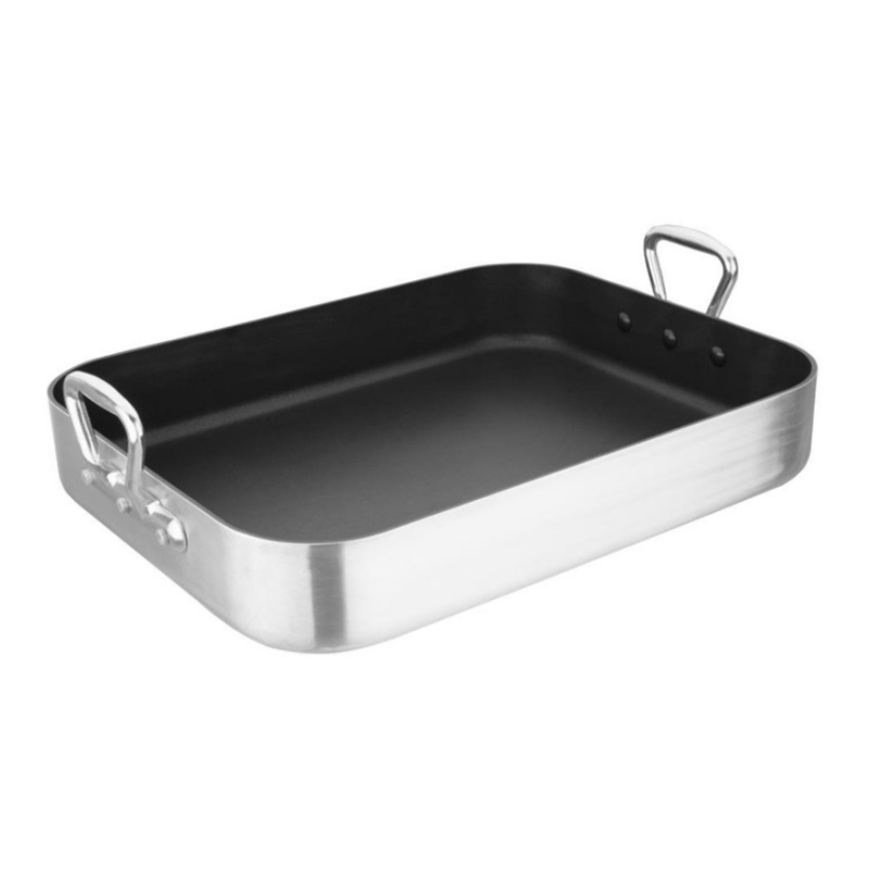Plat à rôtir professionnel de capacité 10L pour les cuisines de restaurant et activités CHR.