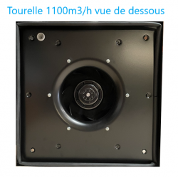 Moteur de toit extracteur d'air VMC cuisine Saftair France air Alvène