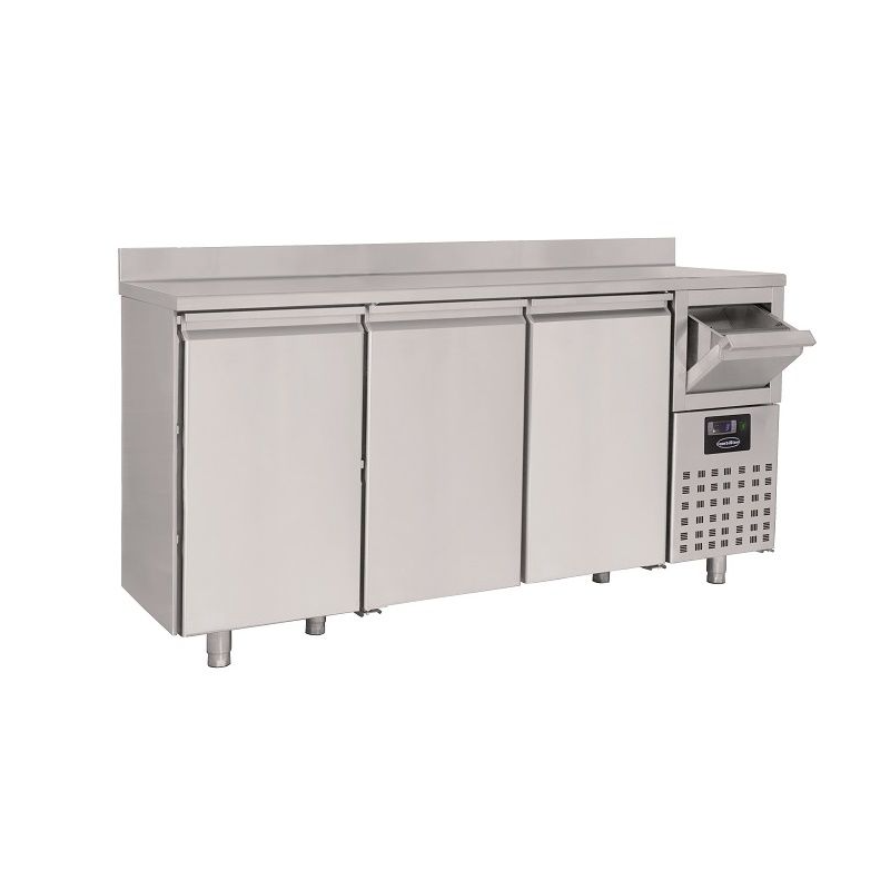 Comptoir Réfrigéré 3 portes avec tiroir à café
matériel pro occasion déstockage comptoir réfrigéré