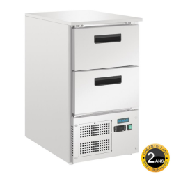 Comptoir réfrigéré 2 tiroirs professionnel
matériel pro occasion déstockage  
comptoir réfrigéré