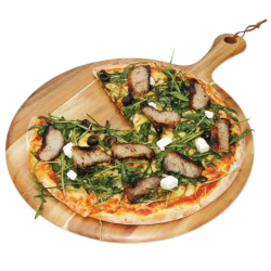 assiette bois à pizza tapas pour table restaurant bar brasserie food truck traiteur pizzeria