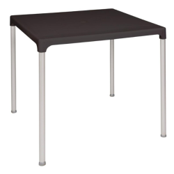 table professionnelle noir robuste grande surface